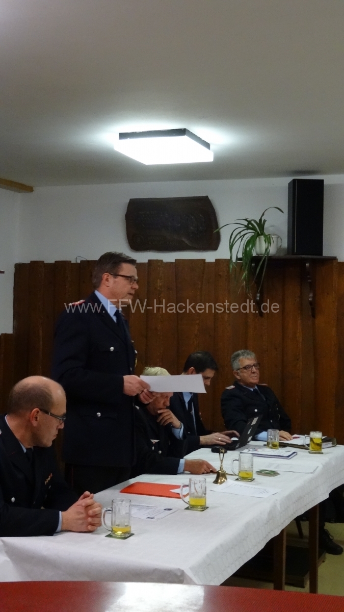 Gemeindebrandmeister  Bernd Scharlemann 